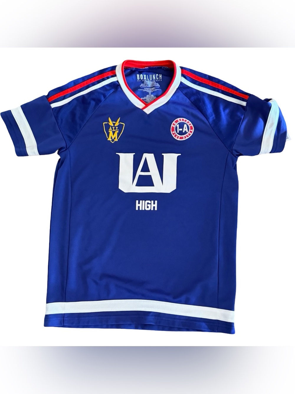 BoxLunch My Hero Academia Soccer Jersey – Blue (XS)